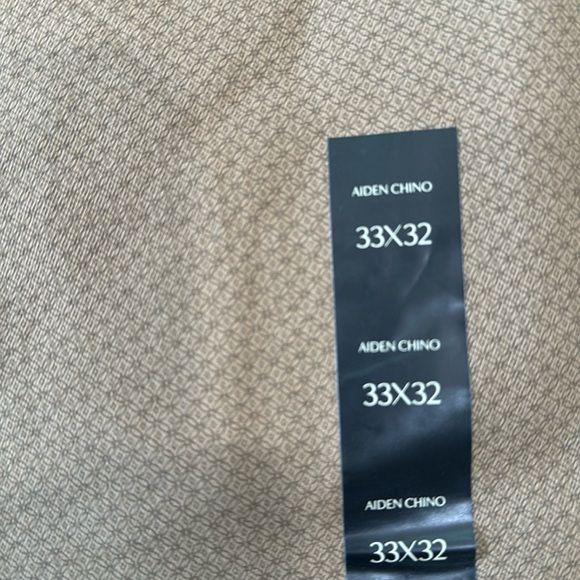 Banana Republic Aiden Stretch Chinos Flat-Front Cotton Blend slim fit - Picture 2 of 5